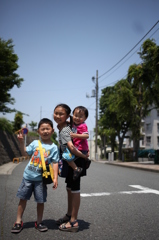 ３姉弟