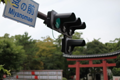平塚八幡宮前