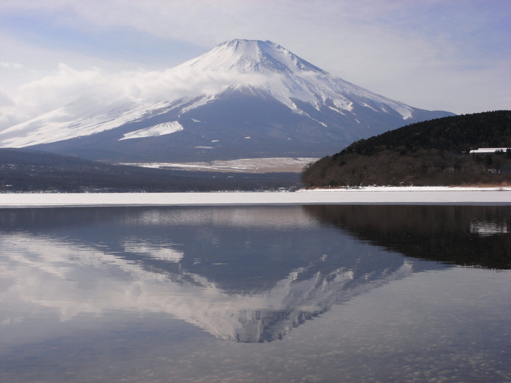 逆さ富士
