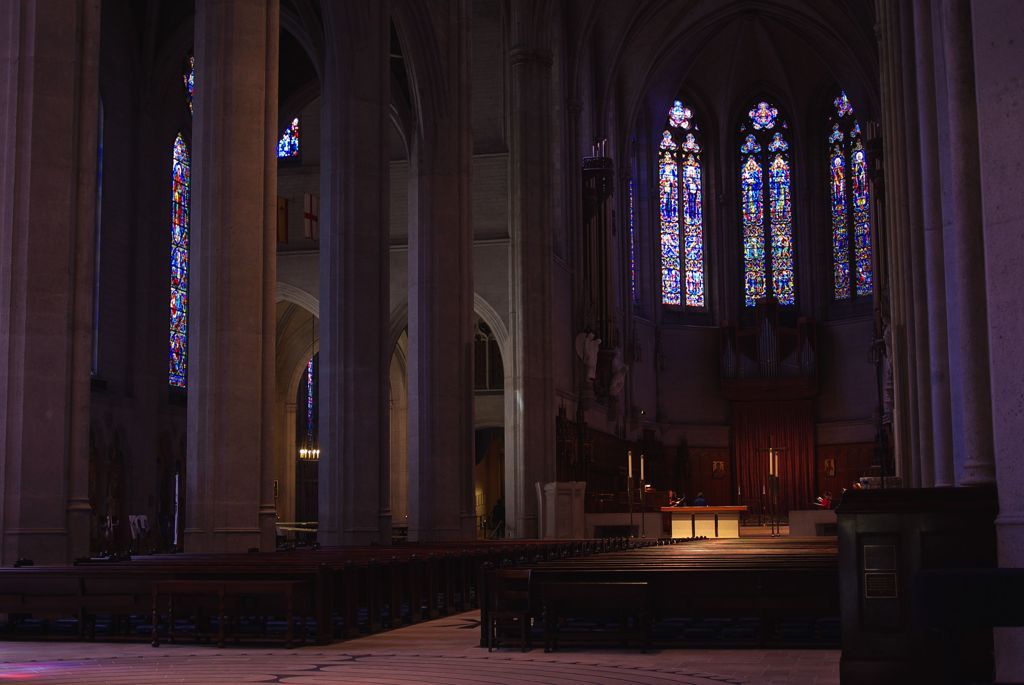 グレース大聖堂の中