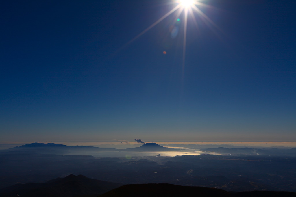 桜島の向こう側