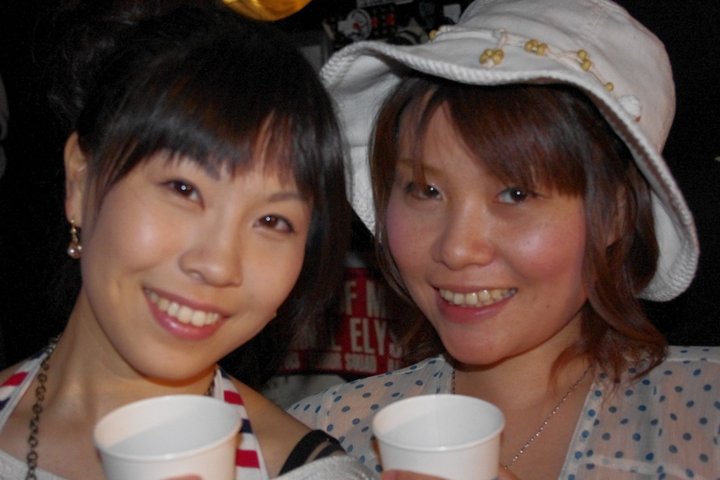出演者の今井ちゃんとお客の葉月　美羽チャン