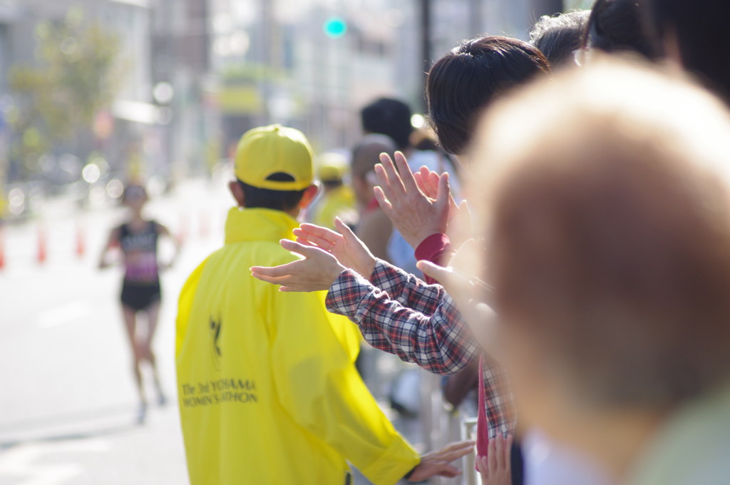 この暖かい拍手が・・・・