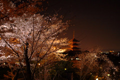 高台寺から見える風景