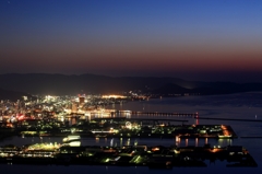 高松港の夜