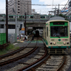 都電のある風景　大塚駅前