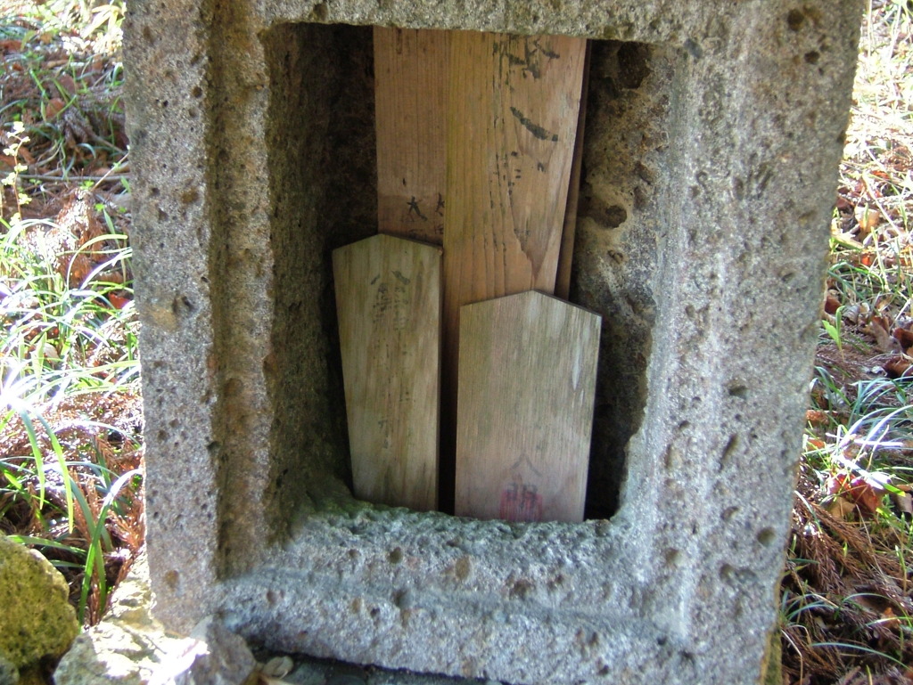 中ノ森山頂の祠　DSCF1593