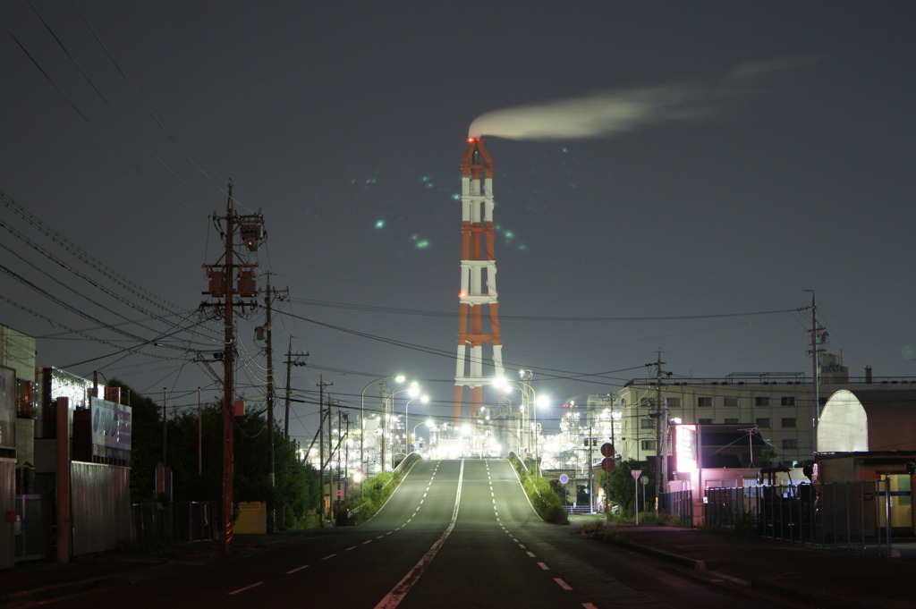 光に囲まれ