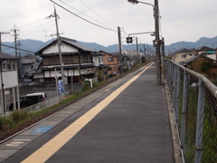 単線電車の線路