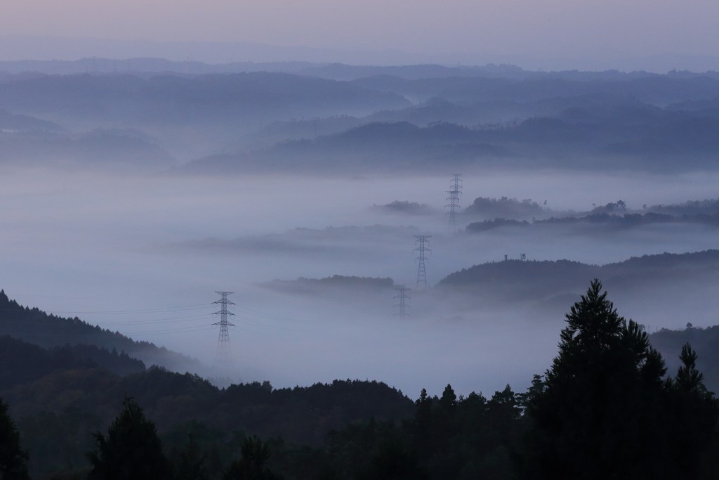 弥高山の雲海