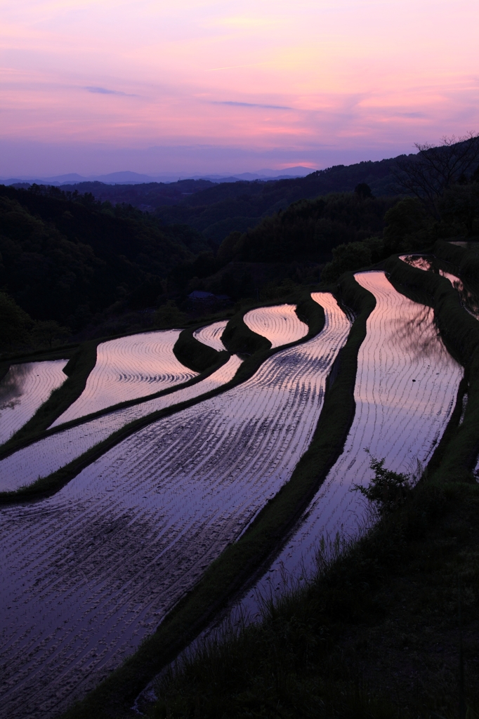 大垪和の夕暮れ