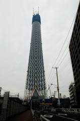 TOKYO SKY TREE-押上駅A３出口付近