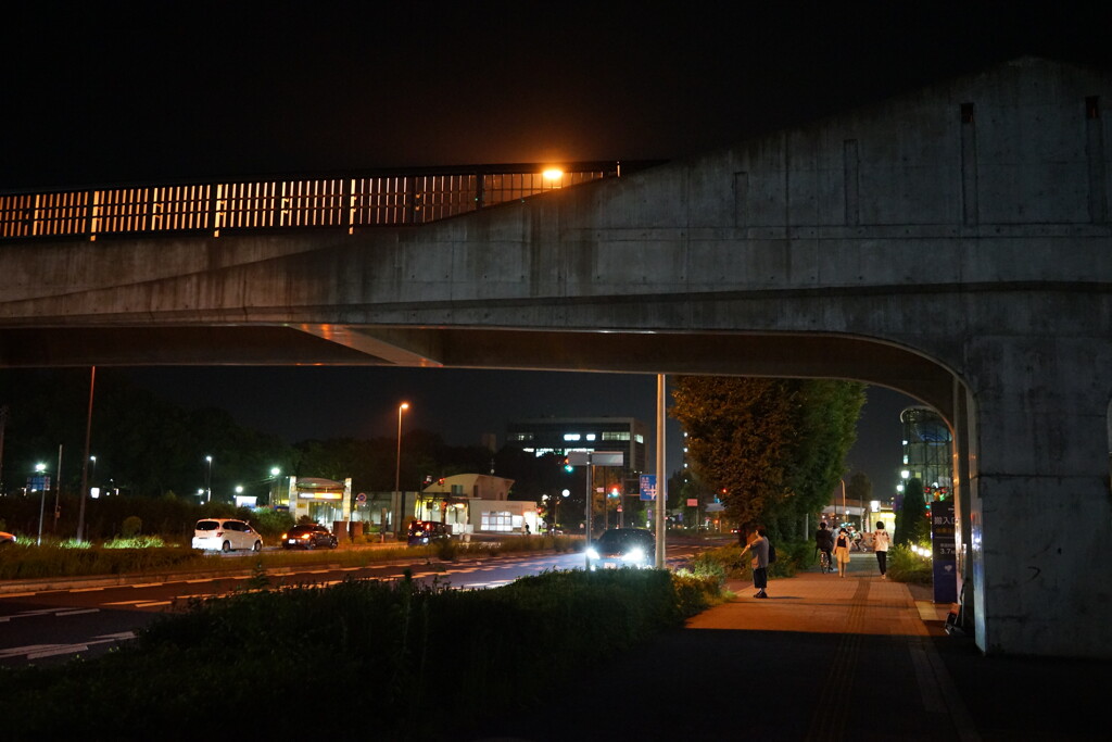 夜の街角