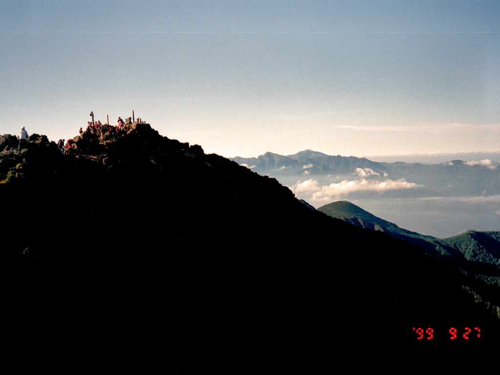 赤岳山頂