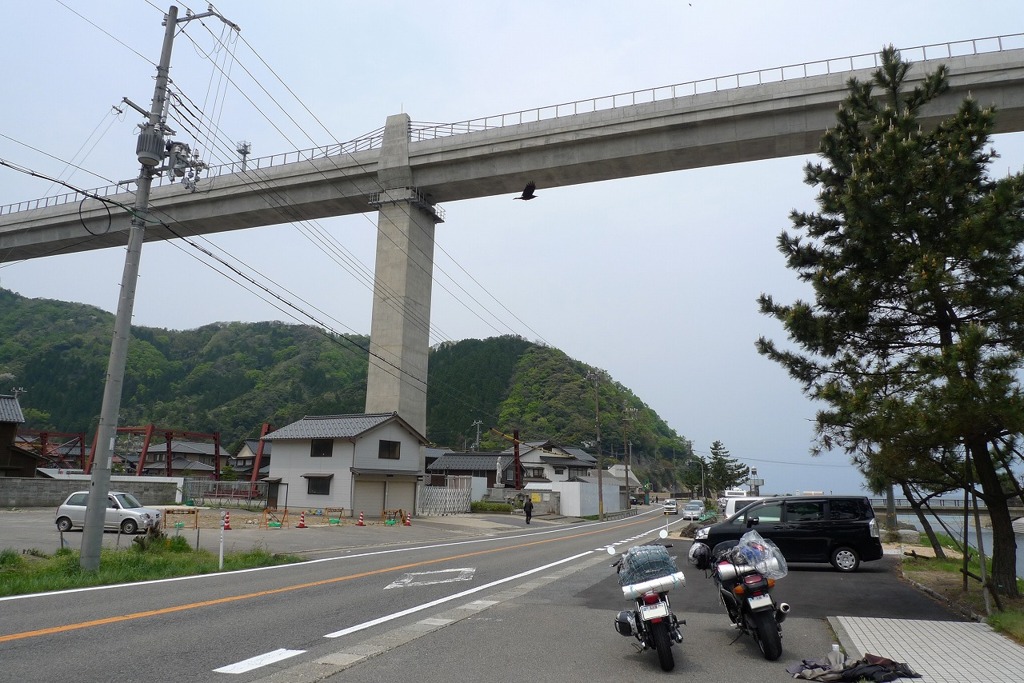 面影なしの餘部鉄橋。