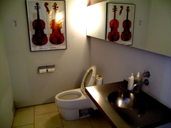 Fashionable rest room