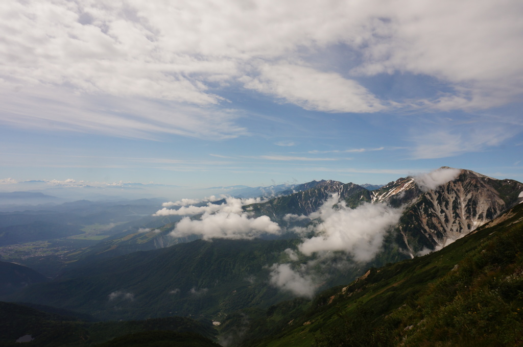 白馬岳登山