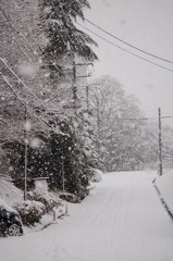 雪景色・・・