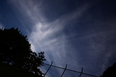 帰りみち・・空と雲・・