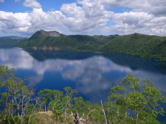 晴れの摩周湖
