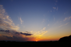 夕焼_北広島