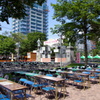 夏真っ盛りのビアガーデン