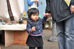 ママと一緒に