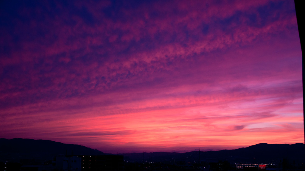 夕焼け