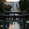 宮地嶽神社（光の道）