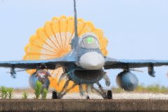 Ｆ-2戦闘機 ドラッグシュート2
