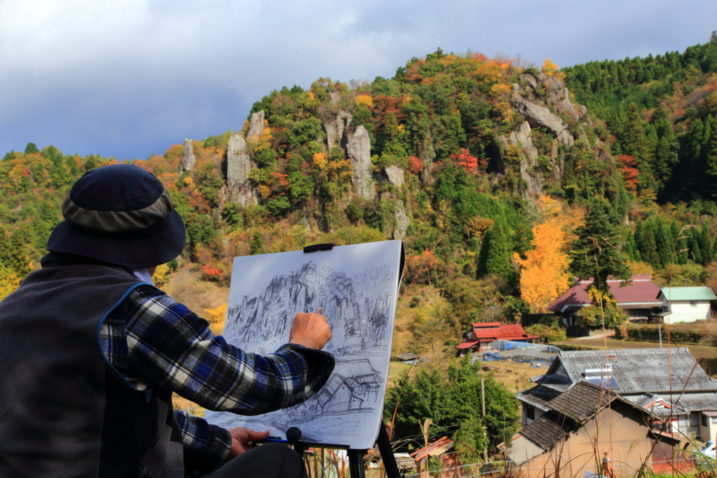 山里の画伯