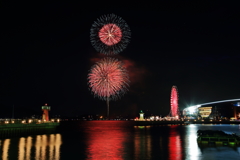 関門海峡花火大会2017①