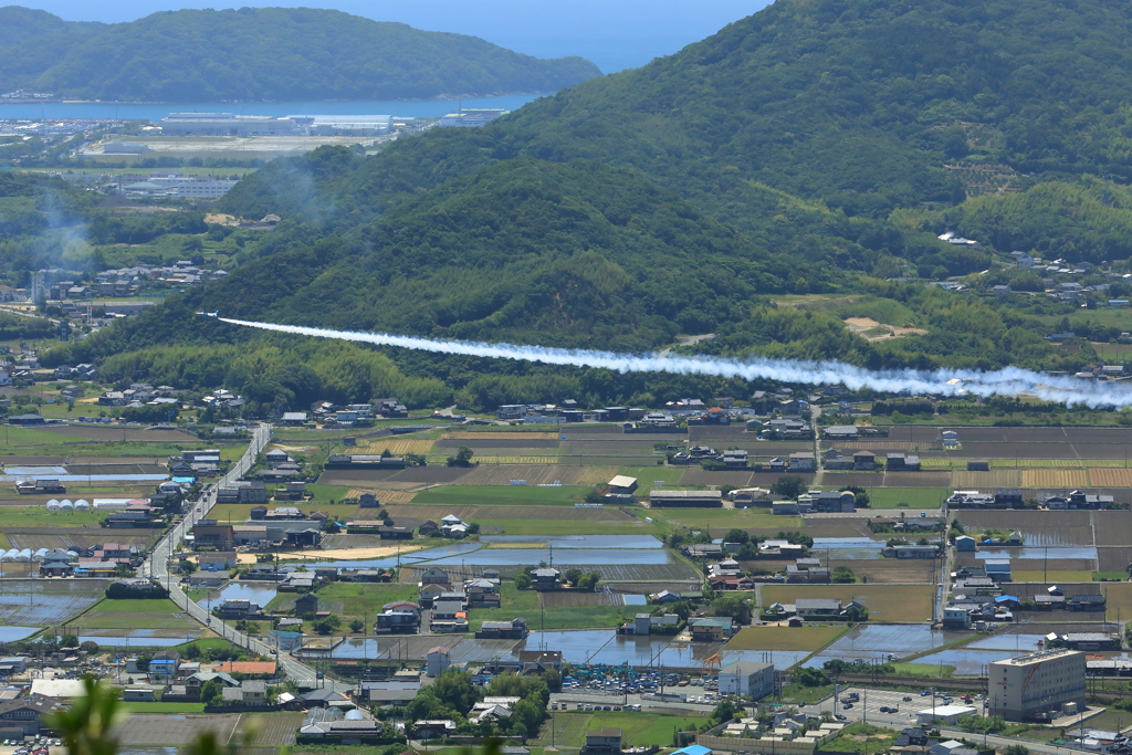 防府航空祭　予行Ⅲ