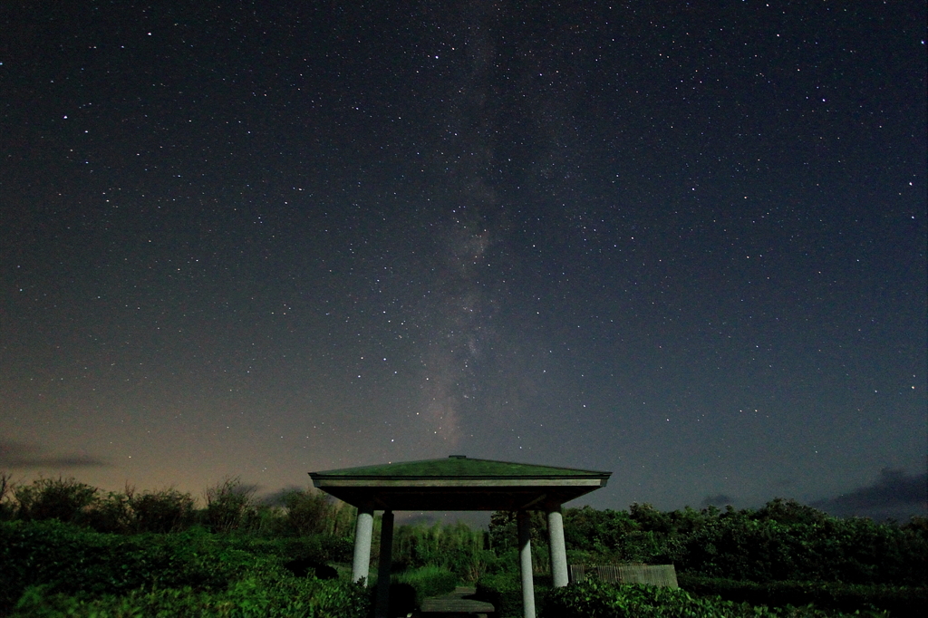 角島の夜空