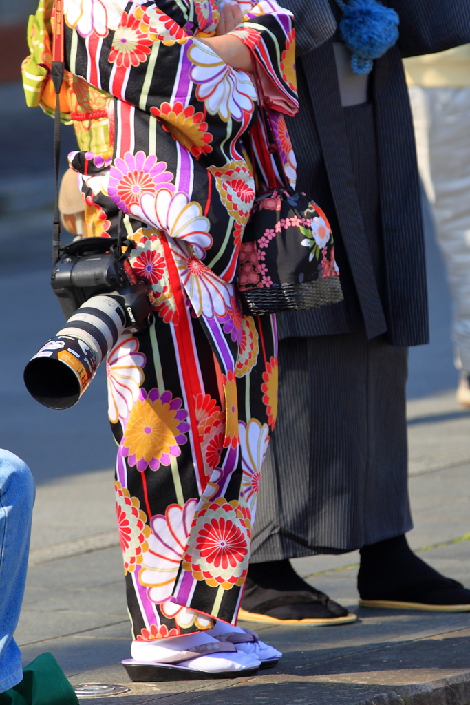 カメラ女子和風編