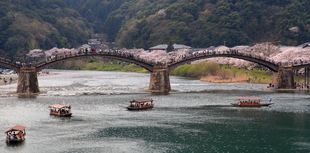 微笑みの錦帯橋