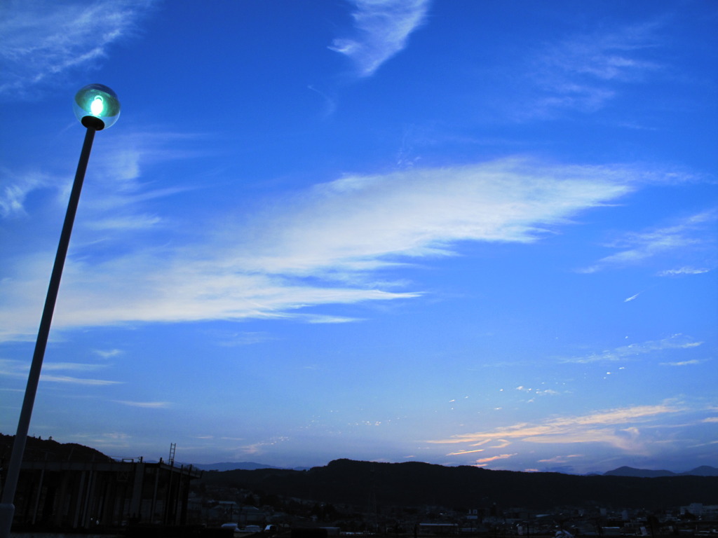 空に浮かぶ翼