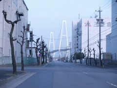 工場地帯の休日