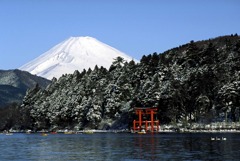 ３月芦ノ湖