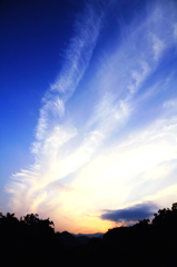流れゆく雲