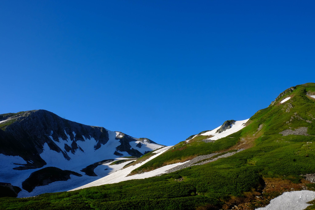 立山 山並み