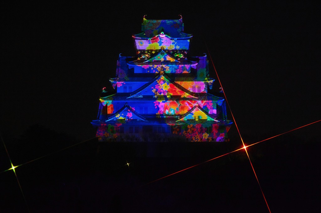 花の大阪城