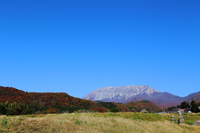 青空と大山