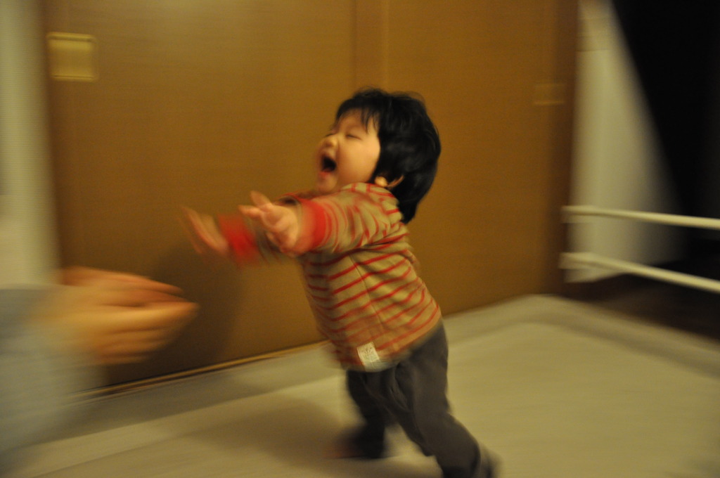 はじめての二足歩行