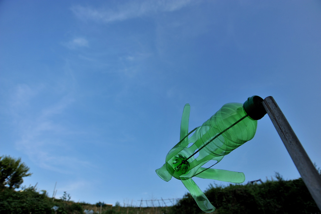 ペットボトルの空