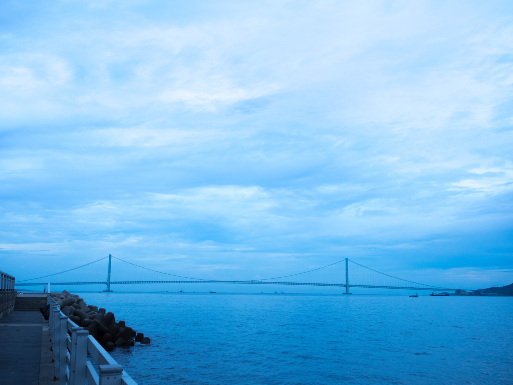 明石海峡大橋遠景