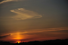 団地夕景20100529_2