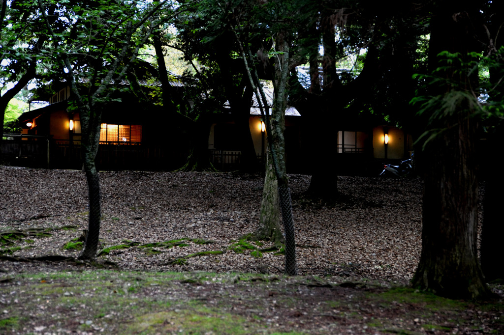 古都のレストラン