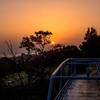 舞子墓園の夕日