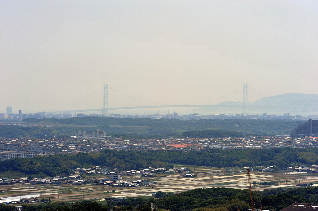 明石海峡大橋遠望
